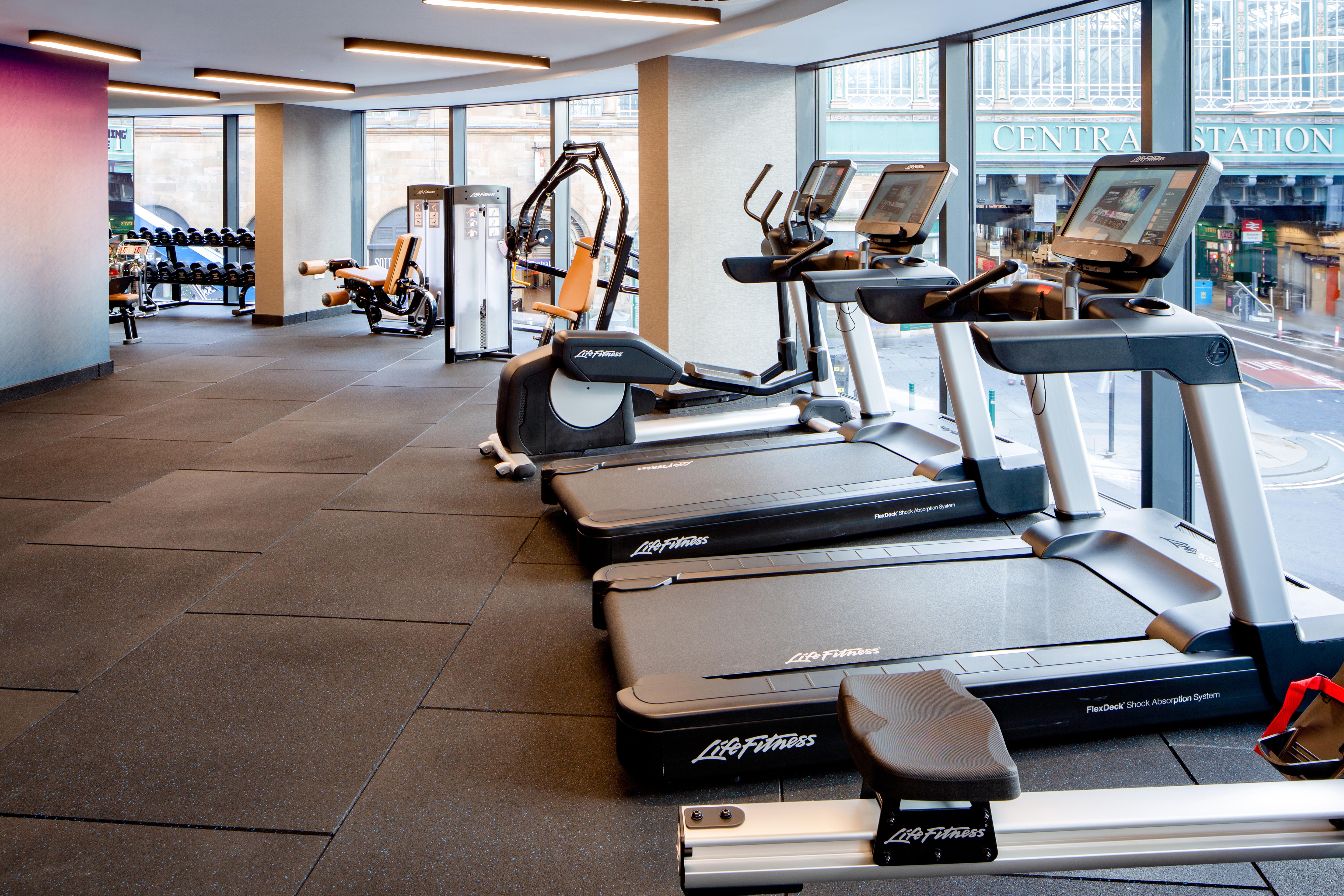 Yotel 글라스고 외부 사진 Life Fitness